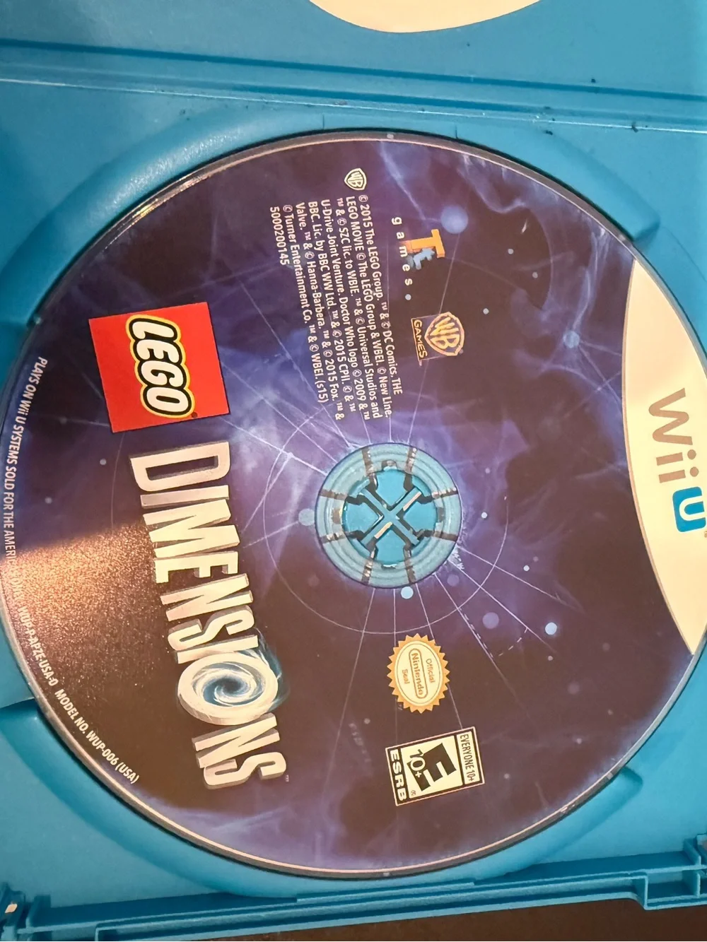 Lego Dimensions Wii U Game - Blue Case